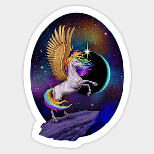 Pegasus Cosmos Sticker